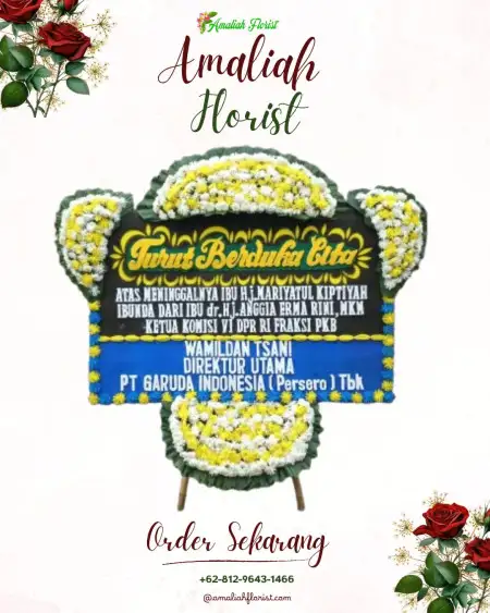 Papan Bunga Duka Keboromo